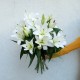 Букет из 9 белых лилий купить с доставкой в Санкт-Петербурге